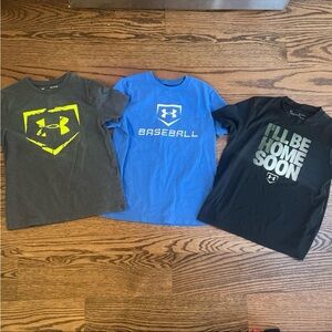 YSM under armour baseball t-shirts